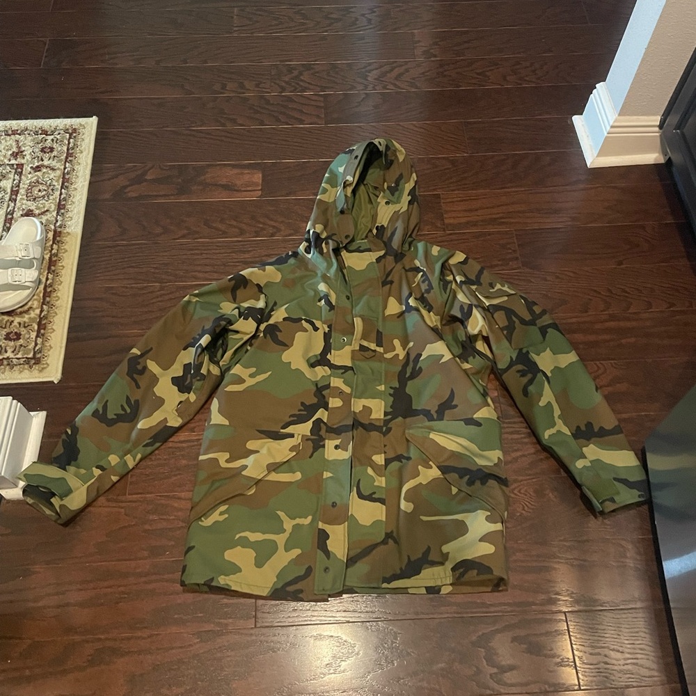 Men’s Camouflage Cold Weather Parka, Medium/Long